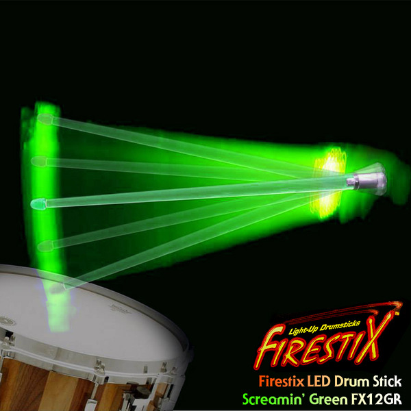 TrophyMusic Firestix 트로피뮤직 LED 드럼스틱(FX12GR)