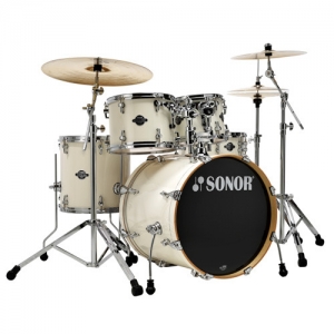 SONOR 소노 Essential(에센셜) 5기통 드럼세트-Cream White