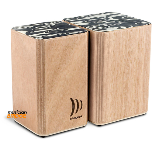 Schlagwerk 슐락베르크 카혼-콤팩트 카혼 Wooden Bongos with Velcro(WBS200)